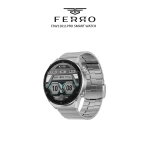 Ferro Gümüş Çelik Kordon Akıllı Kol Saati FSW11011A-A