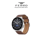 Ferro Kahverengi Deri Kordon Akıllı Saat FSW11011B-K