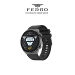 Ferro Siyah Silikon Kordon Akıllı Kol Saati FSW11011D-G