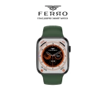 Ferro Yeşil Silikon Kordon Akıllı Saat FSW1108Pro-GY