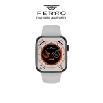 Ferro Gri Silikon Kordon Akıllı Saat FSW1108Pro-GG