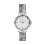 Ferro Silver Wicker Cord Womens Wristwatch FL21327C-A