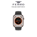 Ferro Siyah Silikon Kordon Akıllı Saat FSW1108+-CS