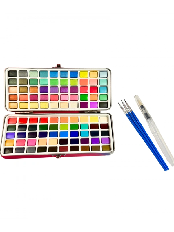 100lü Nail Art Sulu Boya Ve Fırça Seti