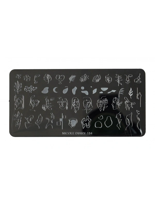 Nail Art Stamping Baskı Plakası ND-184