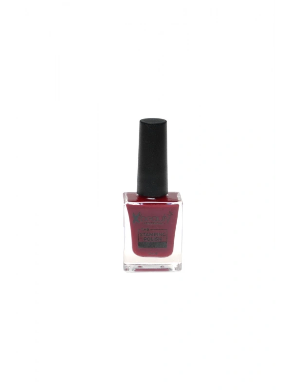 Nail Art Stamping Ojesi No:13 (Bordo)