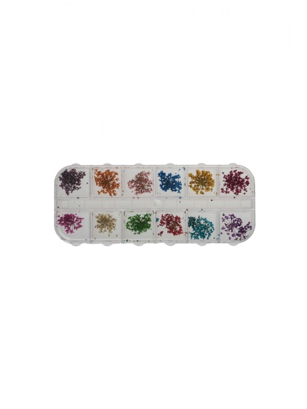 Nail Art Süsleme Kuru Çiçek
