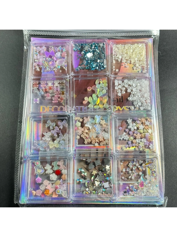 Süsleme Taş 12’li Set Holo