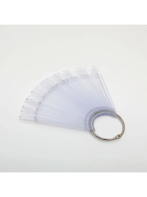 Tips Kartelası Şeffaf Oval 50li