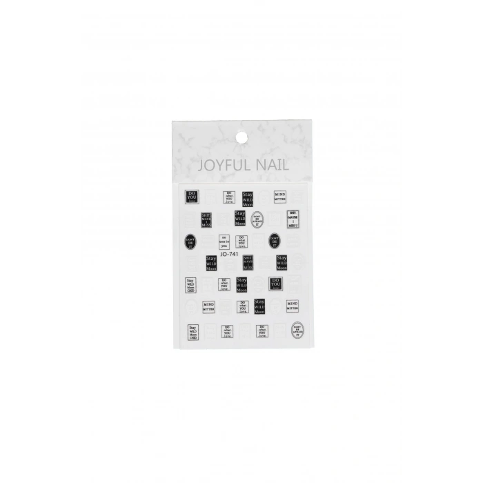 3-D Tırnak Sticker