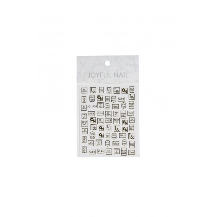 3-D Tırnak Sticker