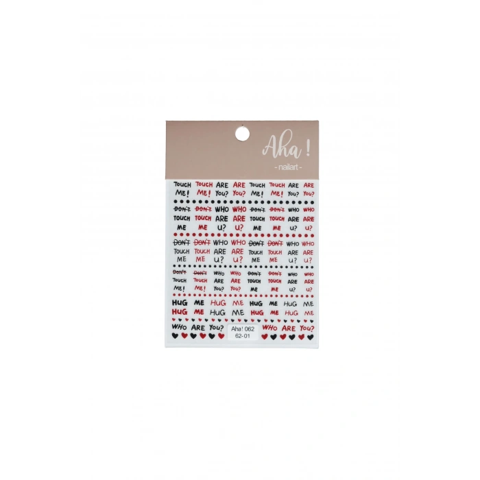 5-D Tırnak Sticker