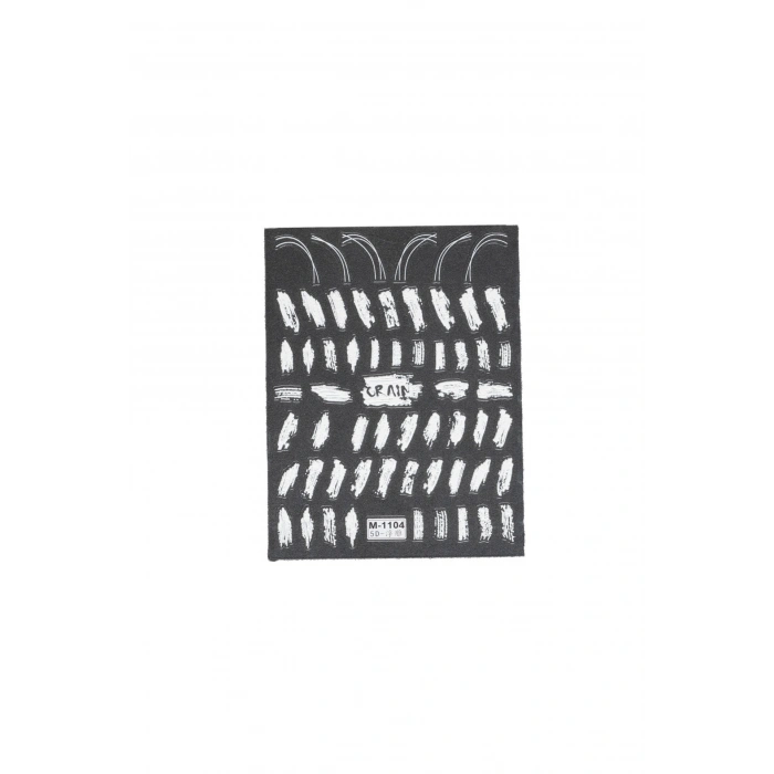 5-D Tırnak Sticker M-1104