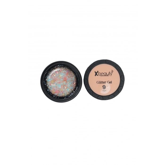 Glitter Gel No:9 Mix 10 gr