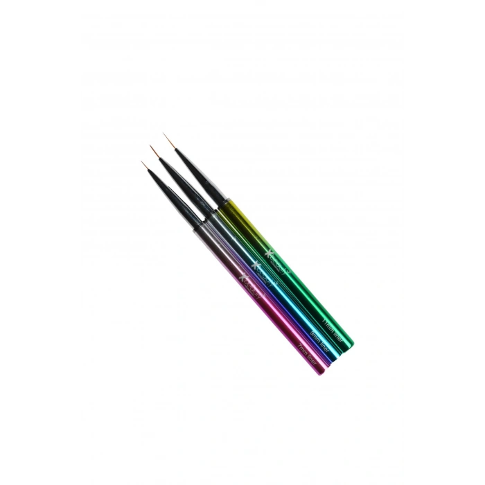 Nail Art 3lü Fırça Seti
