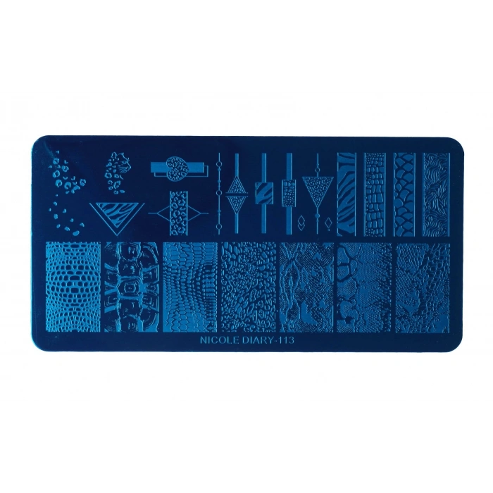 Nail Art Stamping Baskı Plakası ND-113