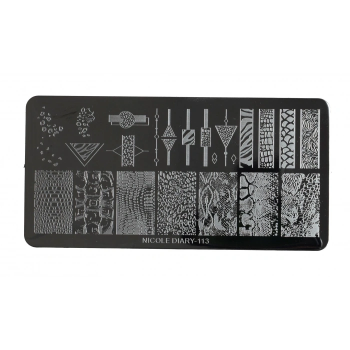 Nail Art Stamping Baskı Plakası ND-113