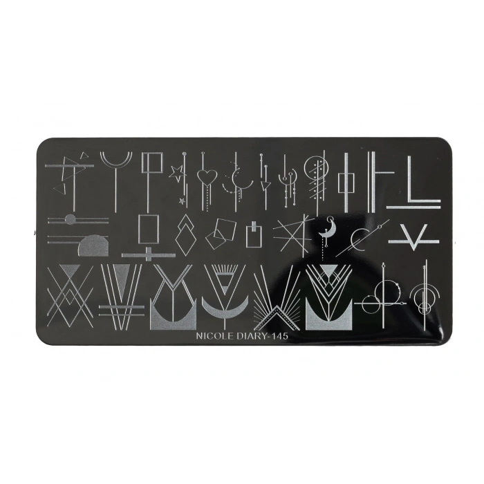 Nail Art Stamping Baskı Plakası ND-145