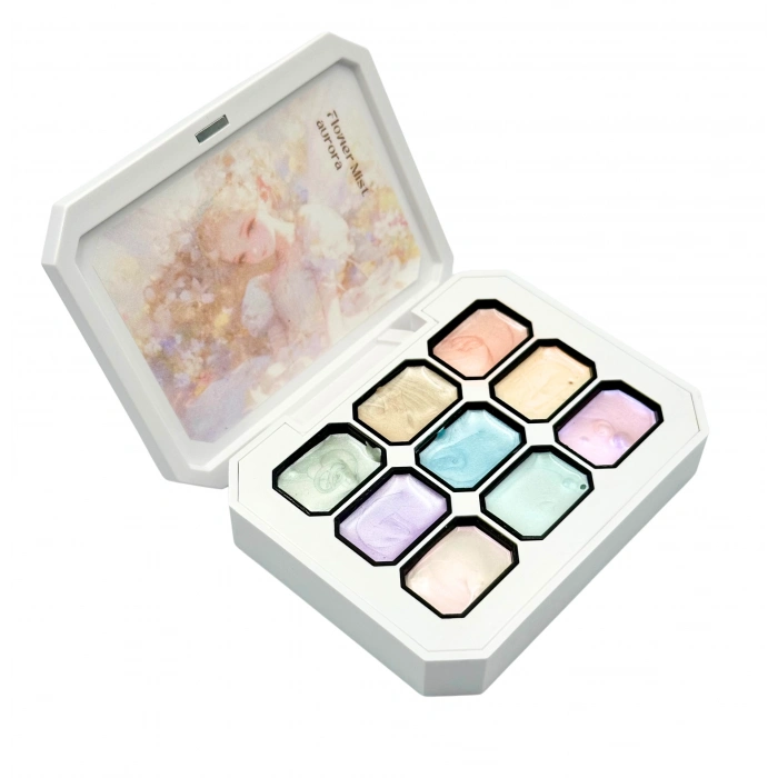 Professional Three-in-One 9lu Paint Gel Seti 2 – 18 gr ( Sedefli )