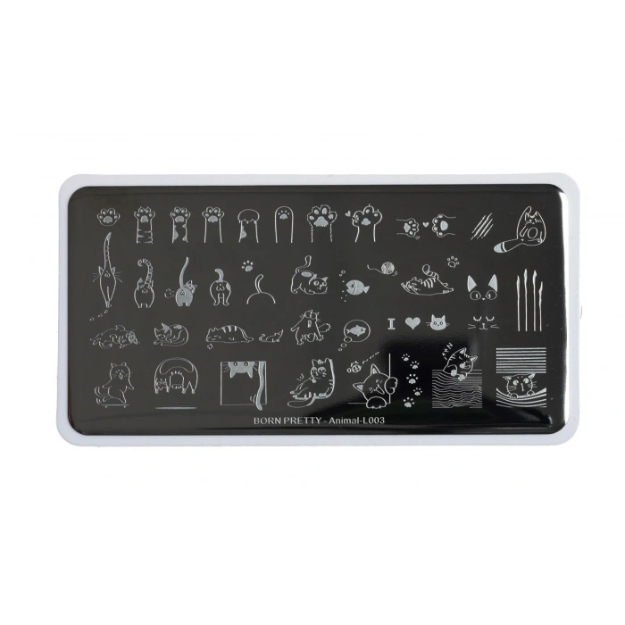 Stamping Plaka L-003