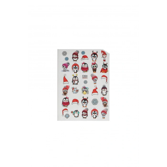 Su Bazlı Tırnak Sticker