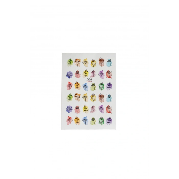 Su Bazlı Tırnak Sticker