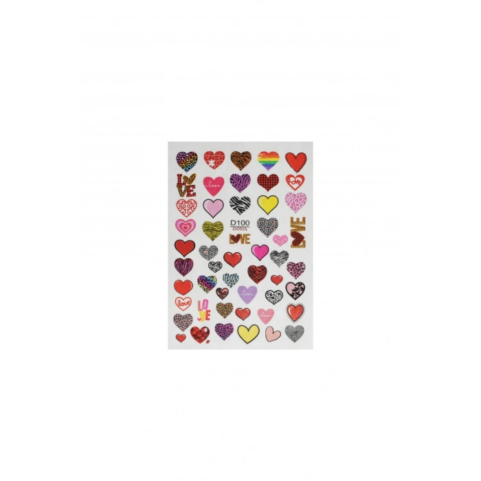 Su Bazlı Tırnak Sticker