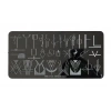 Nail Art Stamping Baskı Plakası ND-145