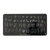 Nail Art Stamping Baskı Plakası ND-184