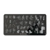 Nail Art Stamping Baskı Plakası ND-245