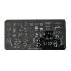 Nail Art Stamping Baskı Plakası ND-273