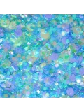 Glitter Gel No:5 Mavi 10 gr