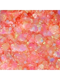 Glitter Gel No:8 Orange 10 gr