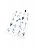 Tırnak Dövmesi Ve Sticker Nail Art Süsleme No:1