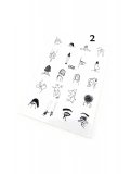 Tırnak Dövmesi Ve Sticker Nail Art Süsleme No:2