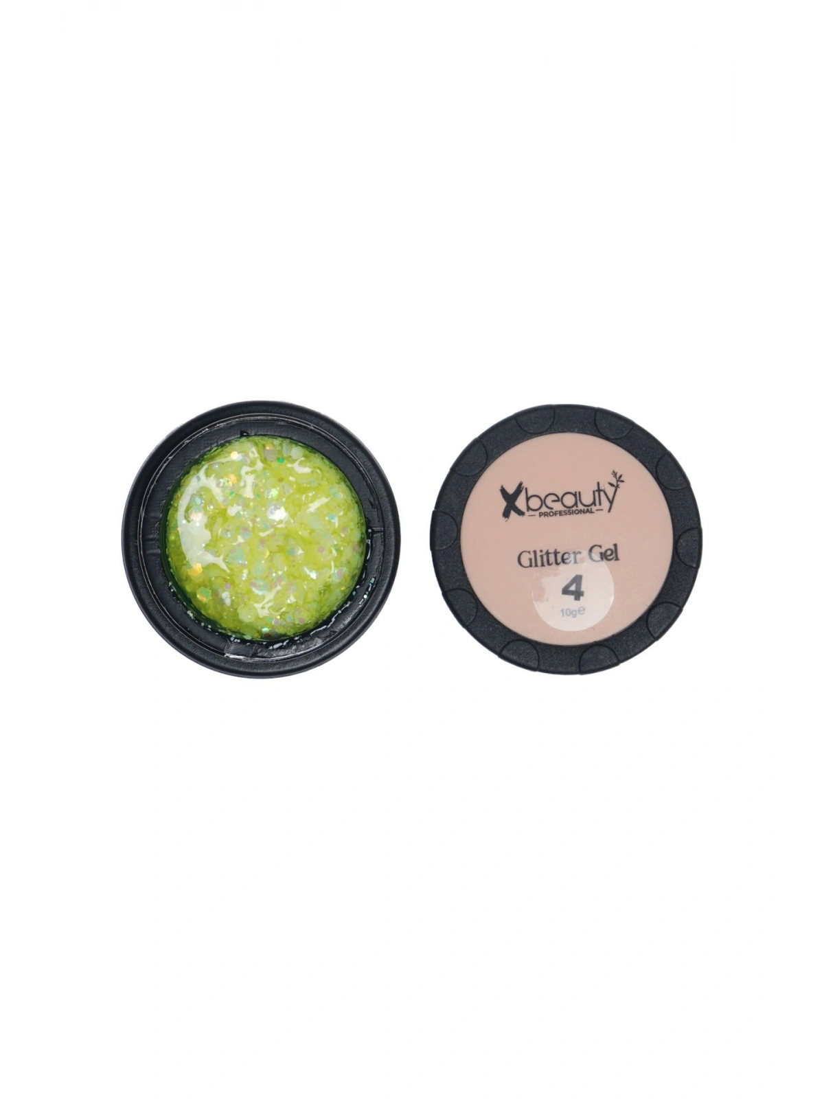 Glitter Gel No:4 Sarı 10 gr