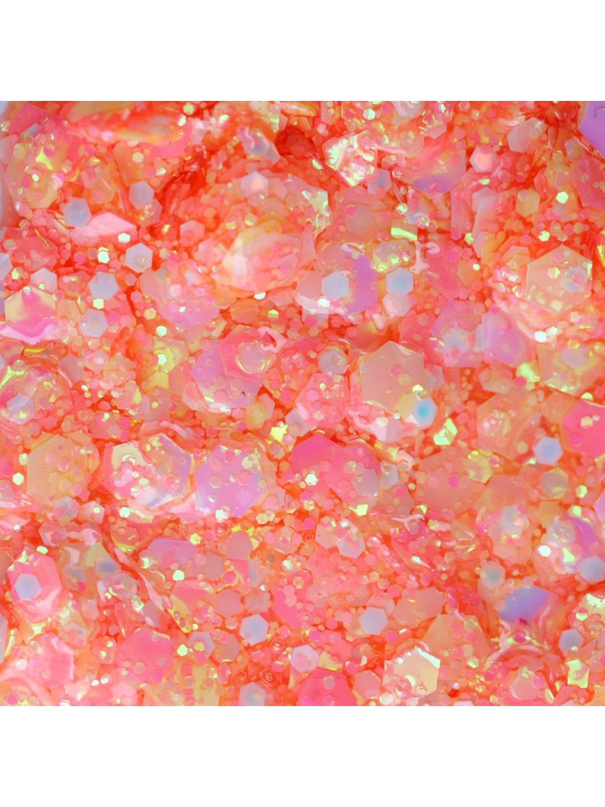 Glitter Gel No:8 Orange 10 gr