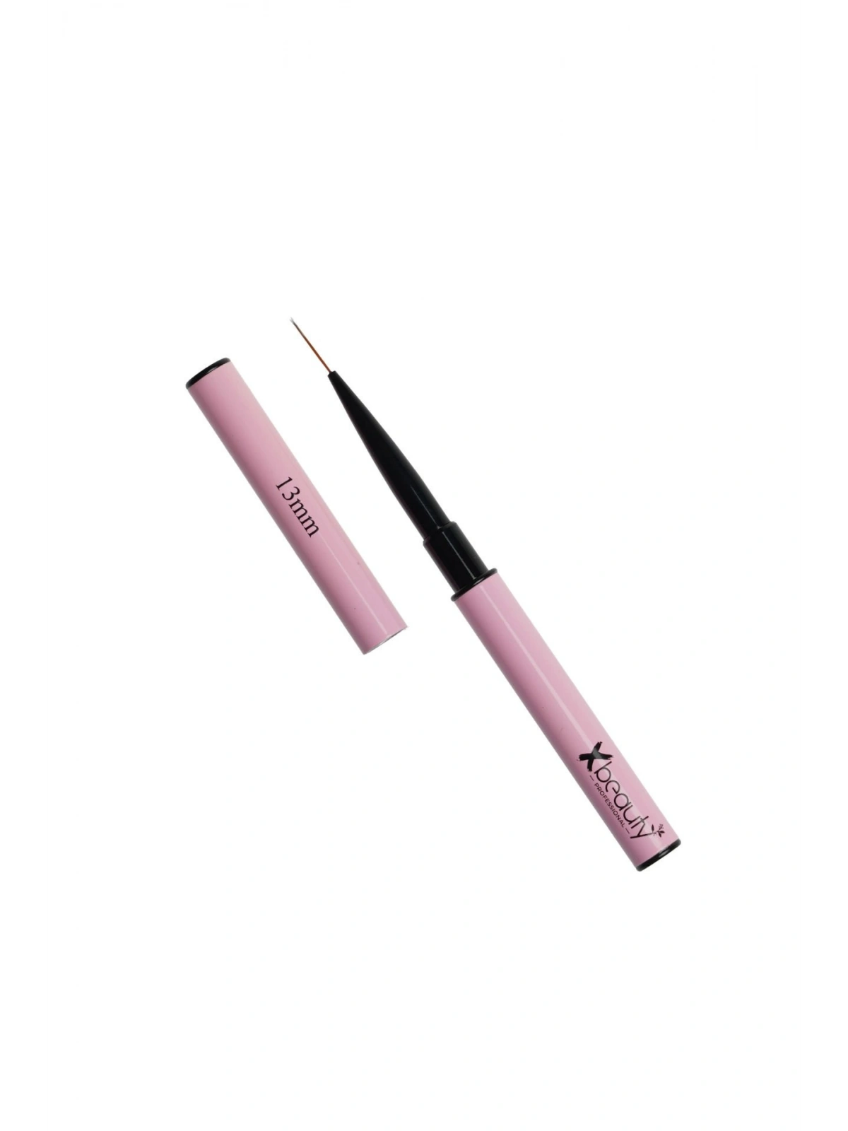 İnce Nail Art Fırçası Pembe 13 mm