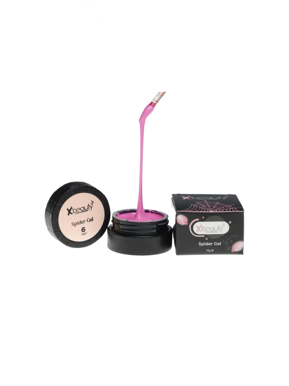 Spider Jel (Örümcek Ağı) No:6 Pembe 10 gr