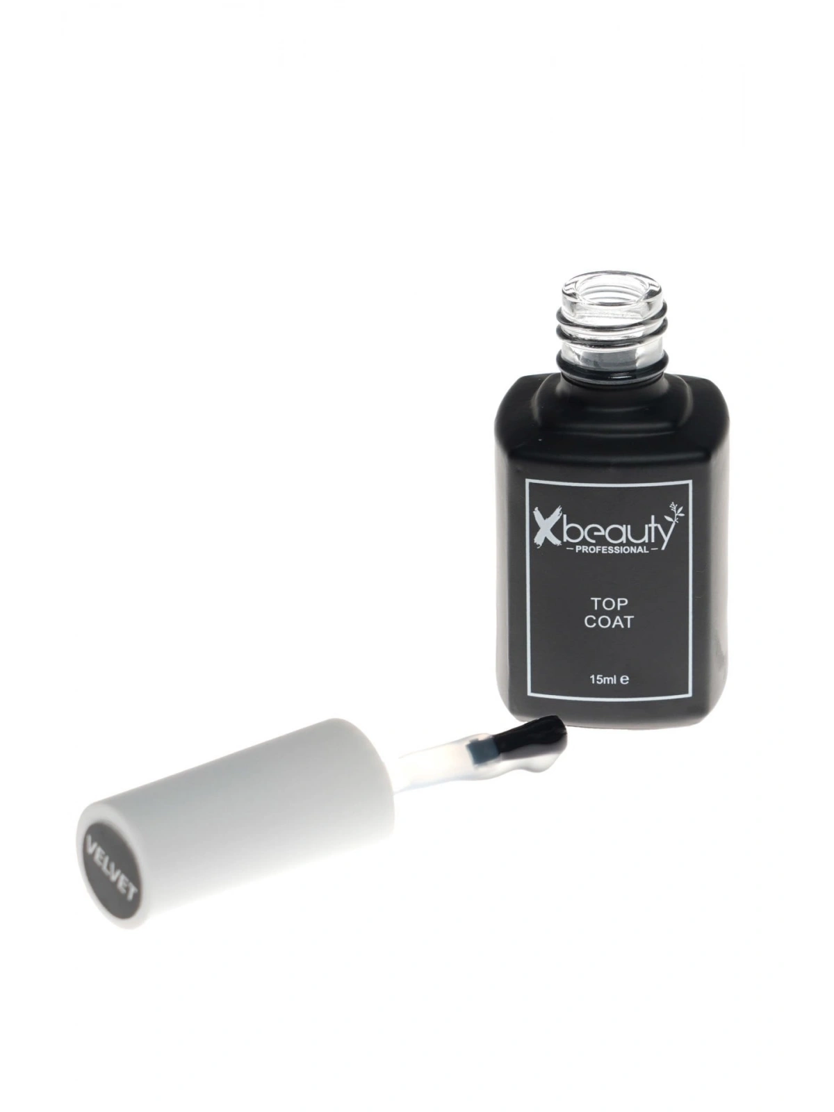 Top Coat Velvet (Matte) 15 ml (Non-Wipe)
