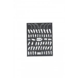 5-D Tırnak Sticker M-1104