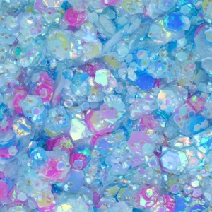 Glitter Gel No:7 Açik Mavi 10 gr