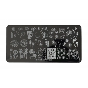 Nail Art Stamping Baskı Plakası ND-079