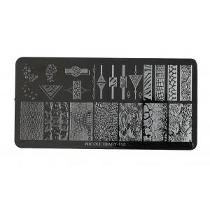 Nail Art Stamping Baskı Plakası ND-113