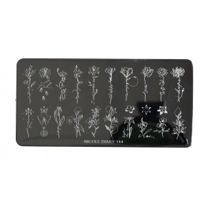 Nail Art Stamping Baskı Plakası ND-144