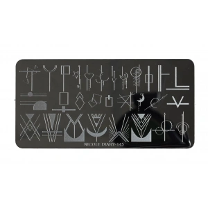 Nail Art Stamping Baskı Plakası ND-145