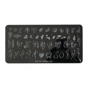 Nail Art Stamping Baskı Plakası ND-184