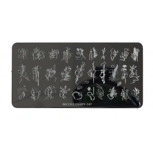Nail Art Stamping Baskı Plakası ND-247