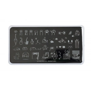 Stamping Plaka L-003