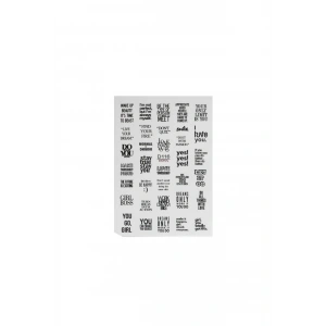 Su Bazlı Tırnak Sticker